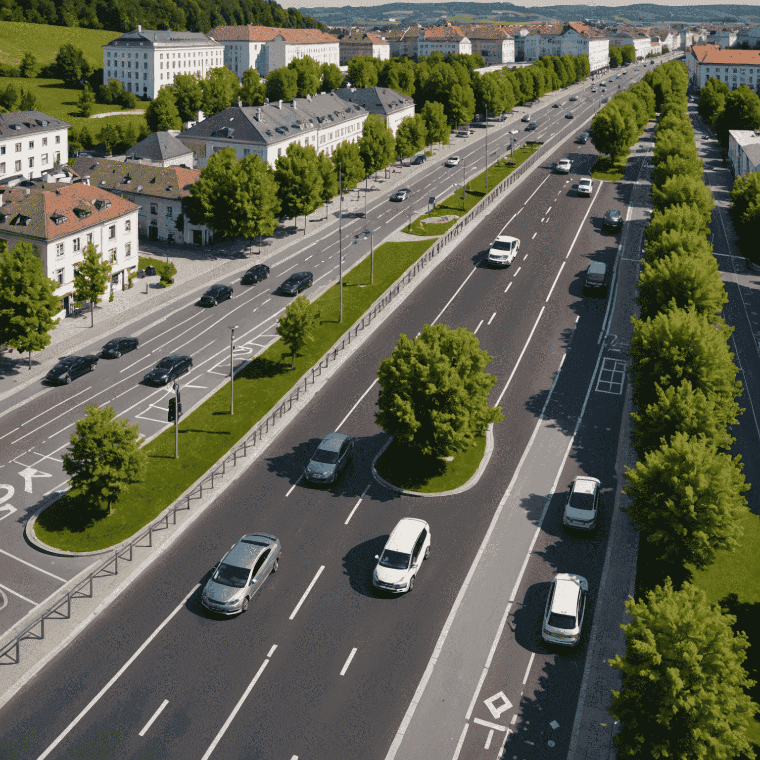 Sichere Parkplätze und Rastanlagen entlang der Hauptverkehrsrouten in Österreich, Deutschland, Ungarn und Tschechien finden und buchen